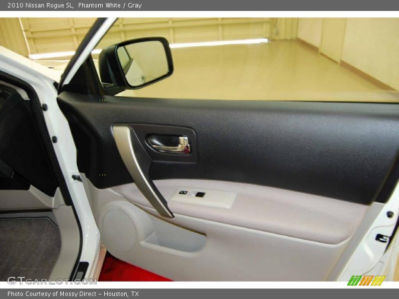 Phantom White / Gray 2010 Nissan Rogue SL