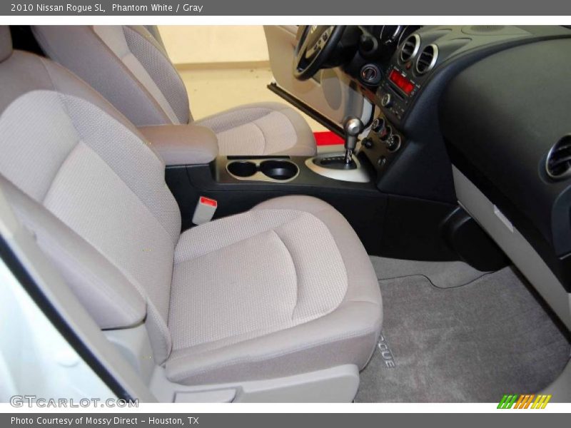 Phantom White / Gray 2010 Nissan Rogue SL