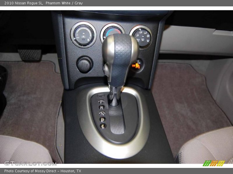 Phantom White / Gray 2010 Nissan Rogue SL