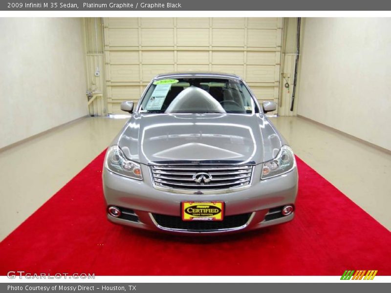 Platinum Graphite / Graphite Black 2009 Infiniti M 35 Sedan