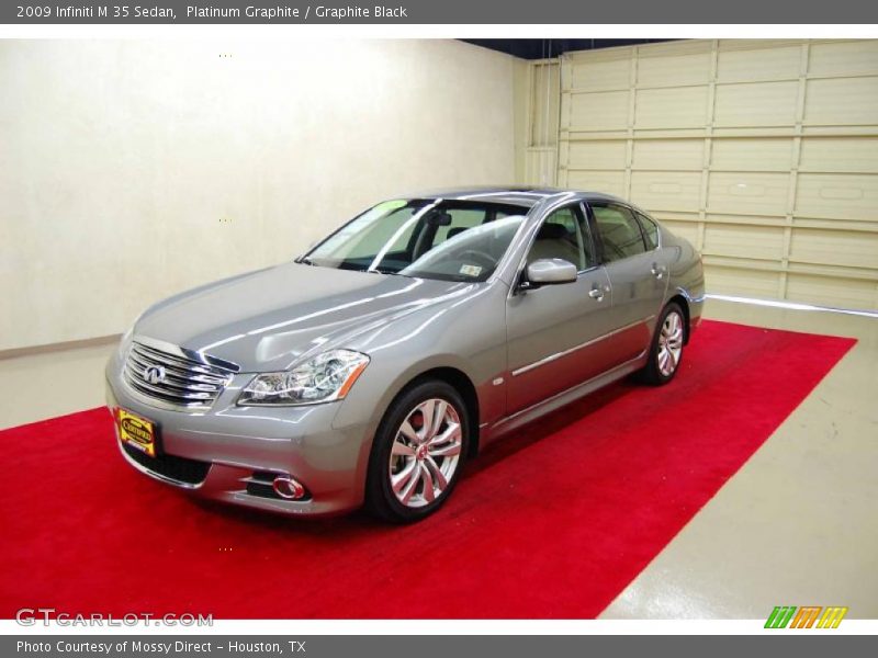 Platinum Graphite / Graphite Black 2009 Infiniti M 35 Sedan