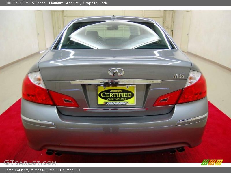 Platinum Graphite / Graphite Black 2009 Infiniti M 35 Sedan