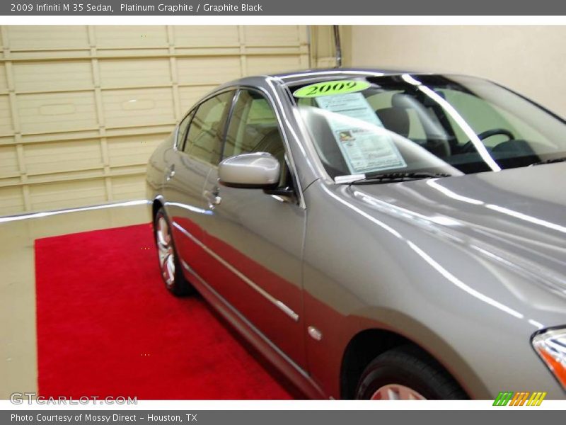 Platinum Graphite / Graphite Black 2009 Infiniti M 35 Sedan