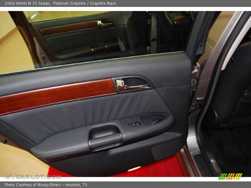 Platinum Graphite / Graphite Black 2009 Infiniti M 35 Sedan