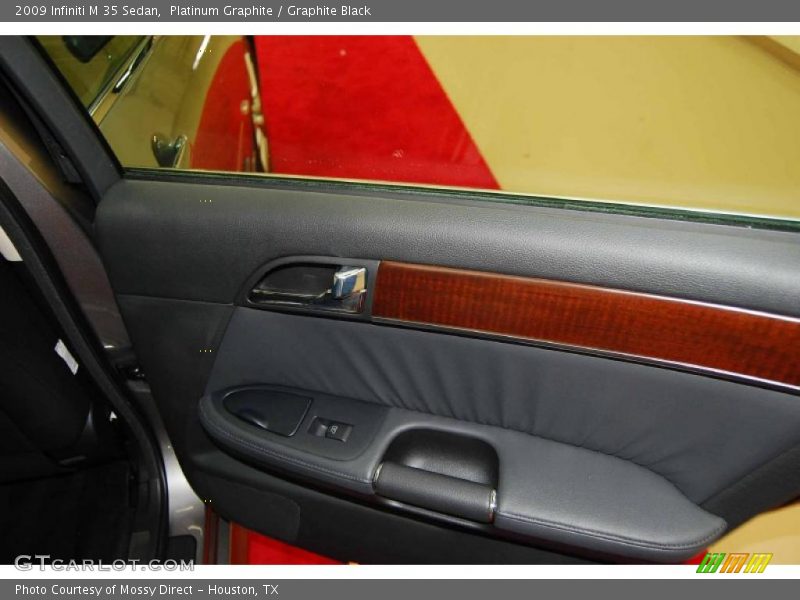 Platinum Graphite / Graphite Black 2009 Infiniti M 35 Sedan