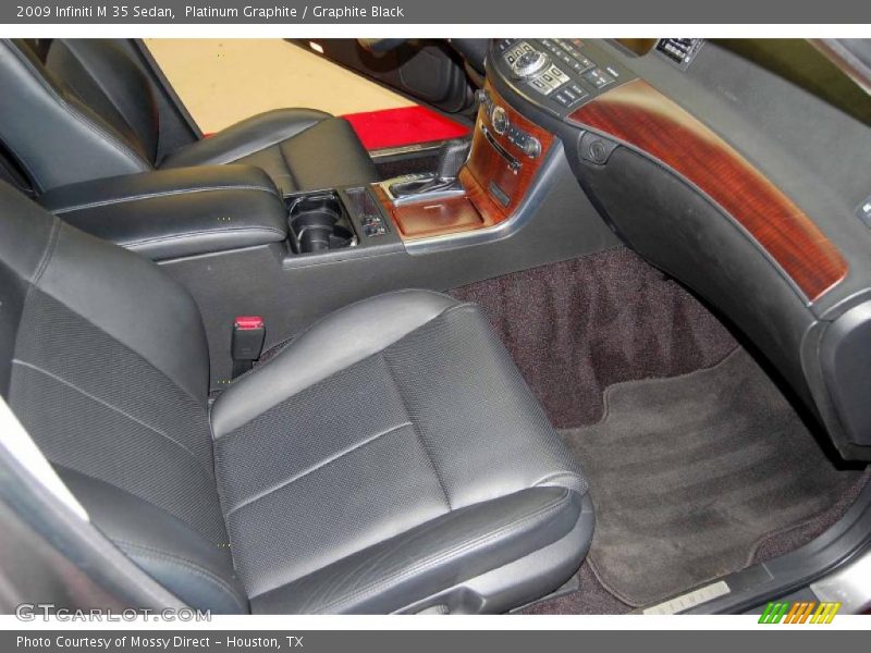 Platinum Graphite / Graphite Black 2009 Infiniti M 35 Sedan