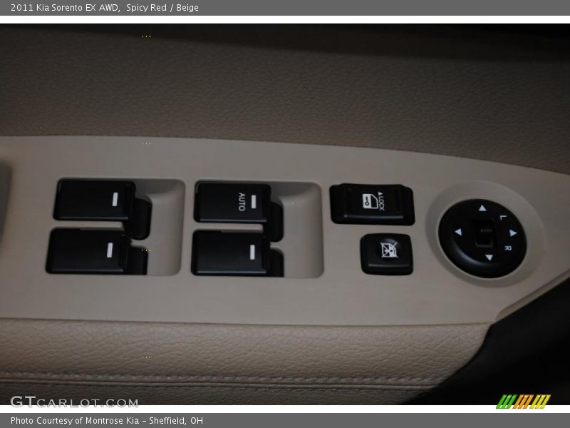 Spicy Red / Beige 2011 Kia Sorento EX AWD