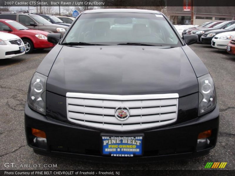 Black Raven / Light Gray/Ebony 2007 Cadillac CTS Sedan