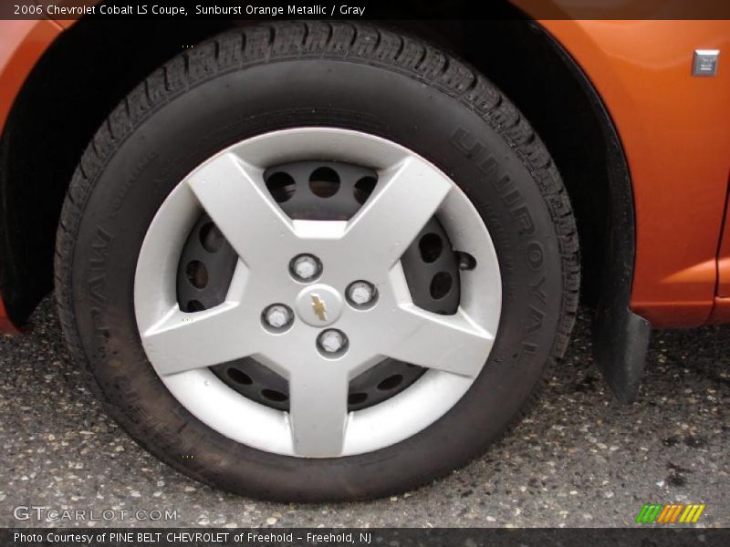 Sunburst Orange Metallic / Gray 2006 Chevrolet Cobalt LS Coupe