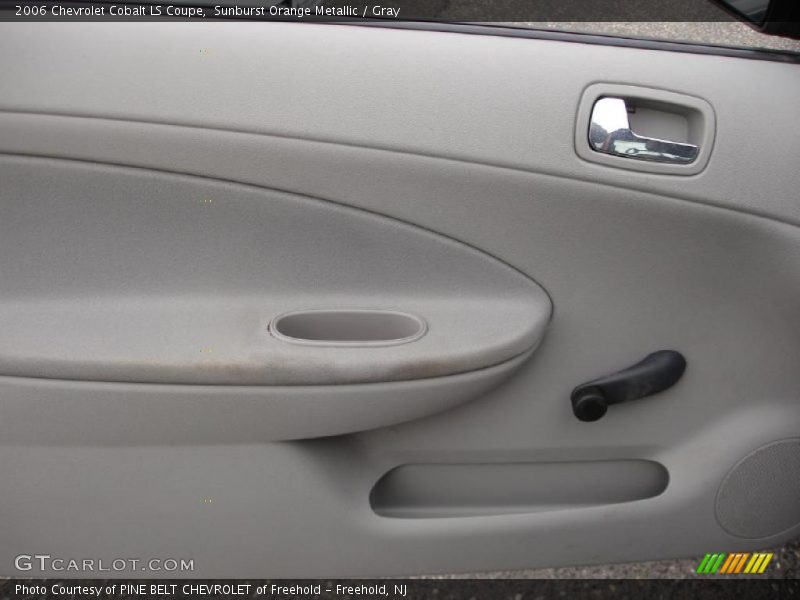 Sunburst Orange Metallic / Gray 2006 Chevrolet Cobalt LS Coupe