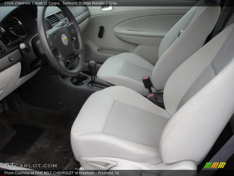 Sunburst Orange Metallic / Gray 2006 Chevrolet Cobalt LS Coupe