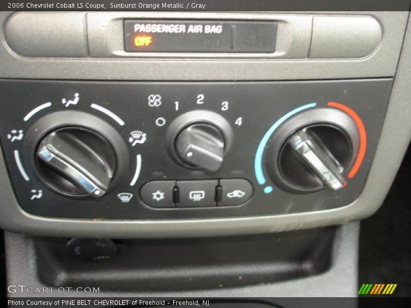 Sunburst Orange Metallic / Gray 2006 Chevrolet Cobalt LS Coupe