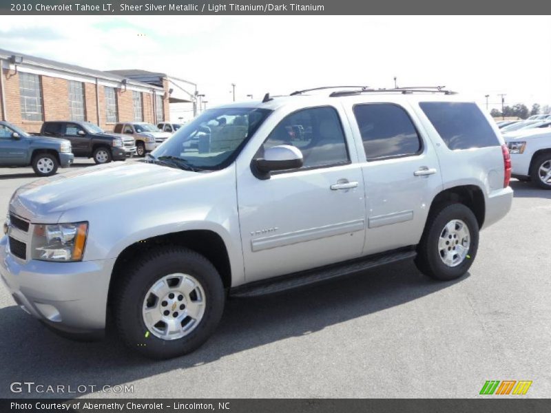 Sheer Silver Metallic / Light Titanium/Dark Titanium 2010 Chevrolet Tahoe LT