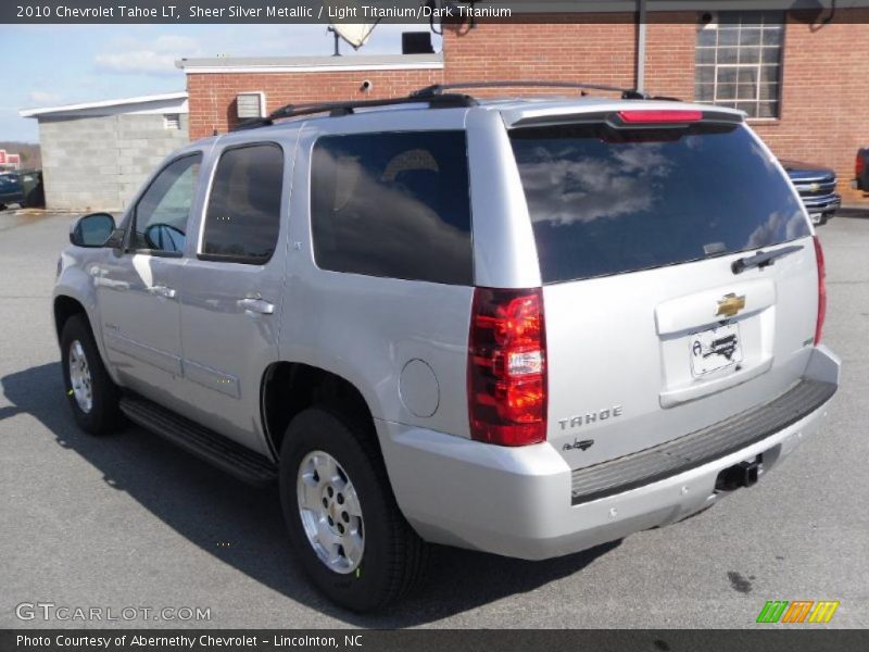 Sheer Silver Metallic / Light Titanium/Dark Titanium 2010 Chevrolet Tahoe LT