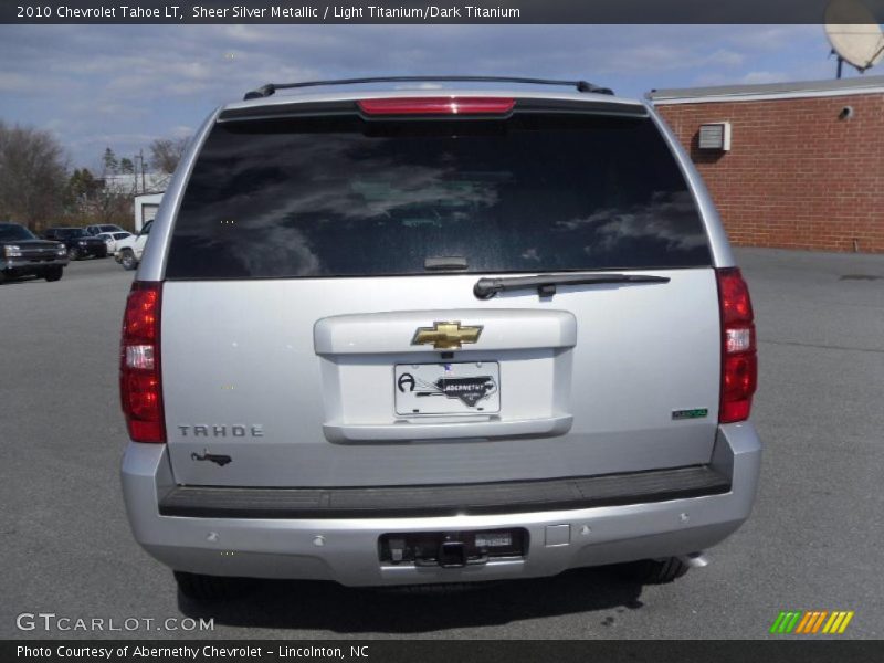 Sheer Silver Metallic / Light Titanium/Dark Titanium 2010 Chevrolet Tahoe LT