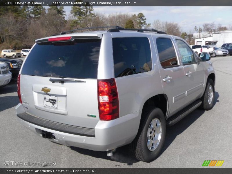 Sheer Silver Metallic / Light Titanium/Dark Titanium 2010 Chevrolet Tahoe LT