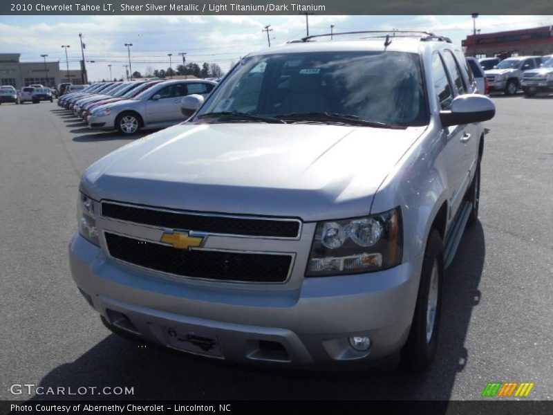 Sheer Silver Metallic / Light Titanium/Dark Titanium 2010 Chevrolet Tahoe LT