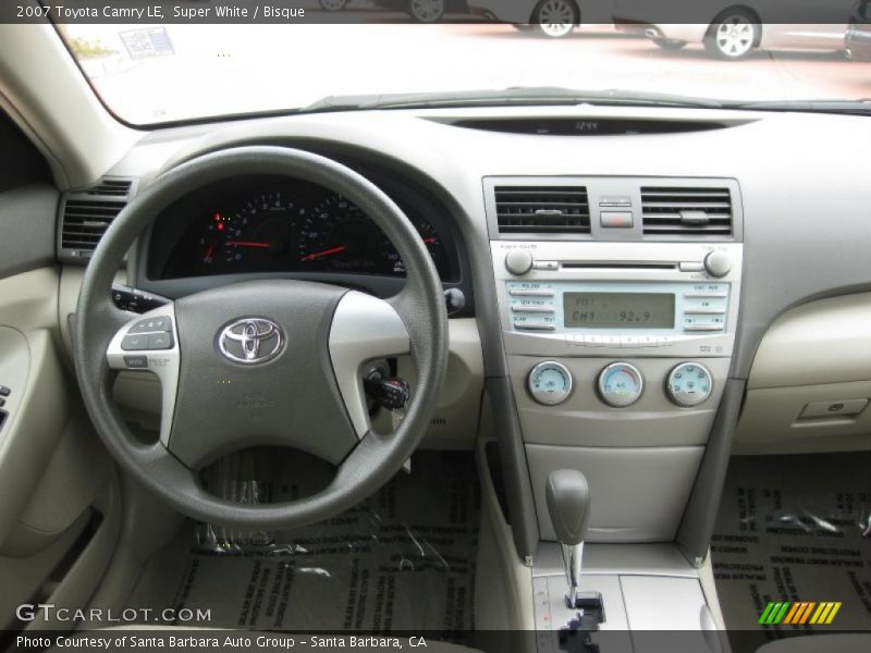 Super White / Bisque 2007 Toyota Camry LE