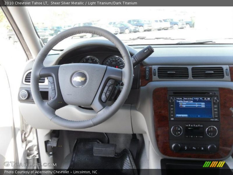 Sheer Silver Metallic / Light Titanium/Dark Titanium 2010 Chevrolet Tahoe LT
