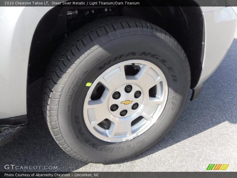 Sheer Silver Metallic / Light Titanium/Dark Titanium 2010 Chevrolet Tahoe LT