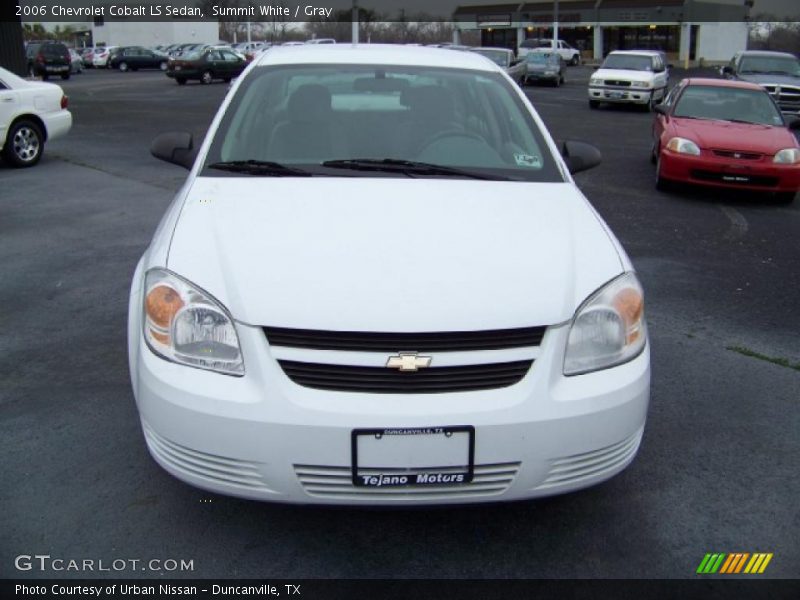 Summit White / Gray 2006 Chevrolet Cobalt LS Sedan