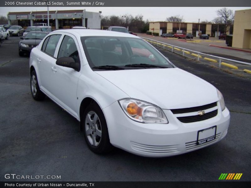 Summit White / Gray 2006 Chevrolet Cobalt LS Sedan