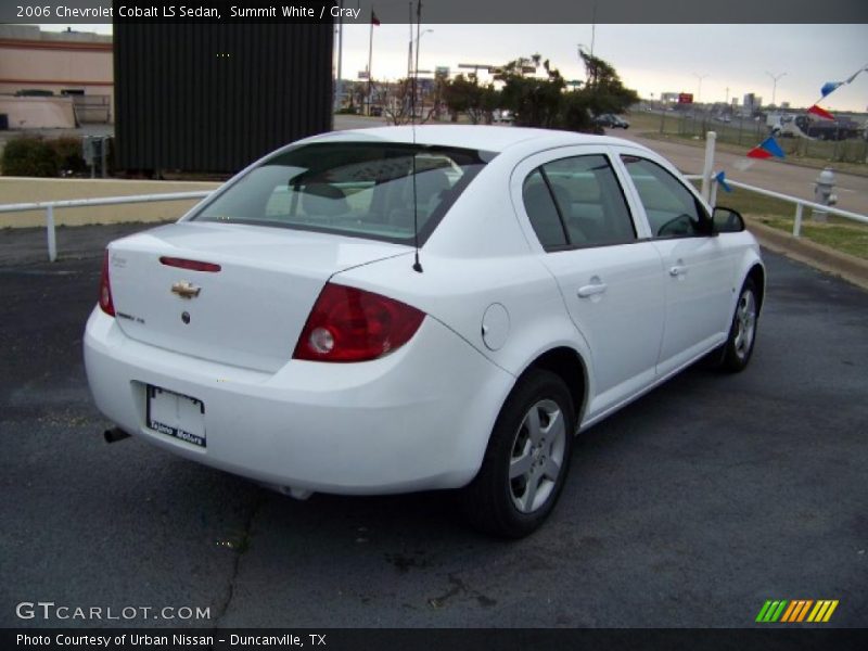 Summit White / Gray 2006 Chevrolet Cobalt LS Sedan