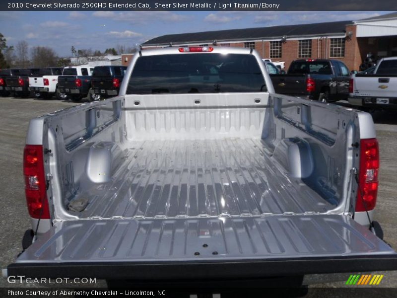 Sheer Silver Metallic / Light Titanium/Ebony 2010 Chevrolet Silverado 2500HD Extended Cab