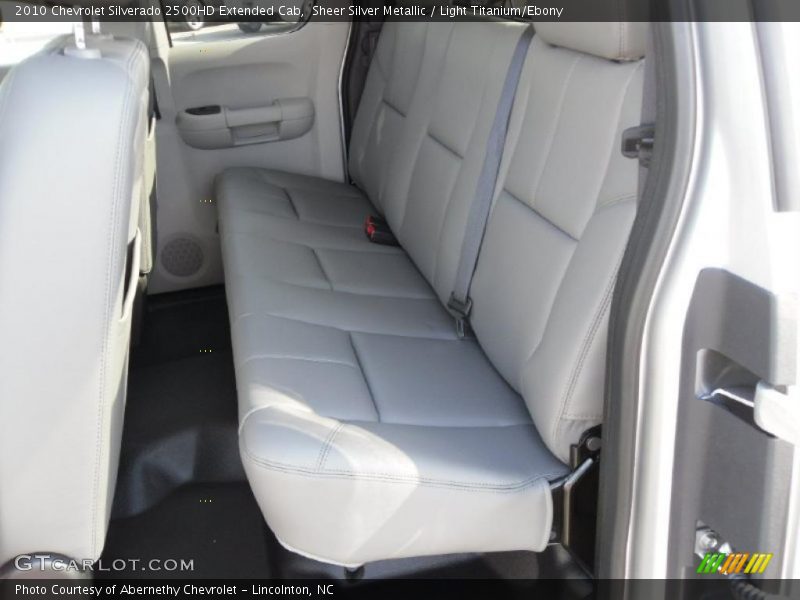 Sheer Silver Metallic / Light Titanium/Ebony 2010 Chevrolet Silverado 2500HD Extended Cab