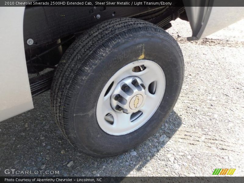 Sheer Silver Metallic / Light Titanium/Ebony 2010 Chevrolet Silverado 2500HD Extended Cab