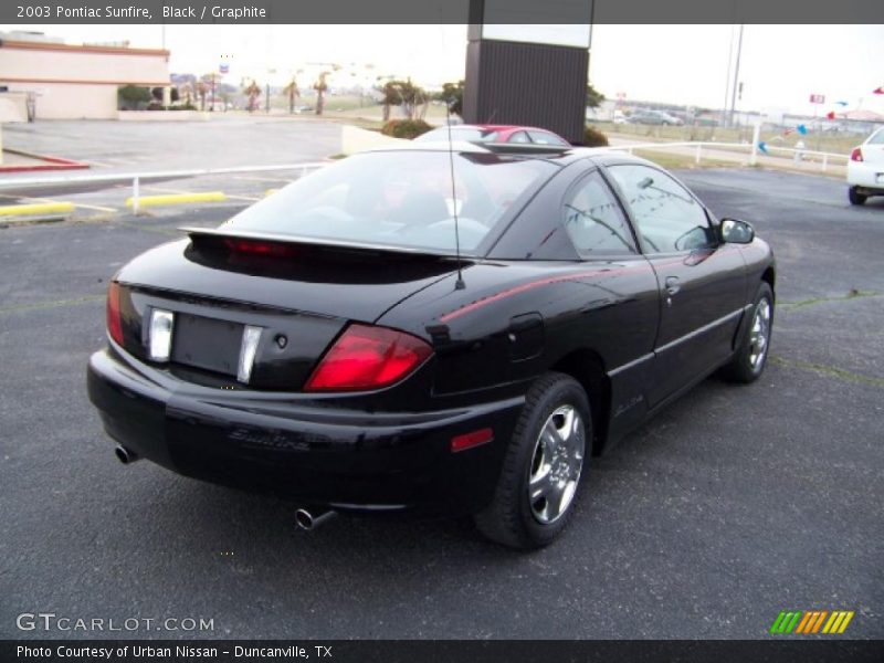 Black / Graphite 2003 Pontiac Sunfire