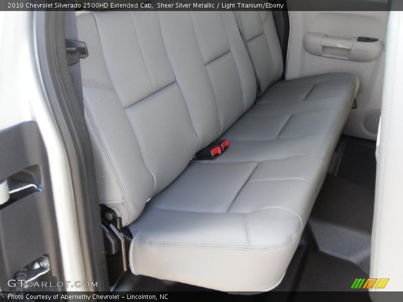 Sheer Silver Metallic / Light Titanium/Ebony 2010 Chevrolet Silverado 2500HD Extended Cab