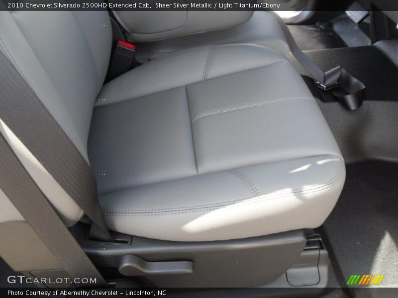 Sheer Silver Metallic / Light Titanium/Ebony 2010 Chevrolet Silverado 2500HD Extended Cab