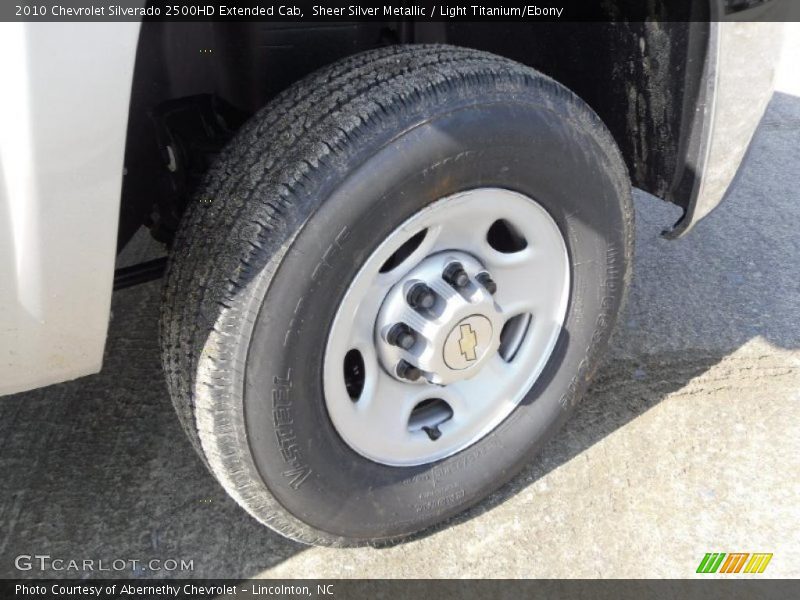 Sheer Silver Metallic / Light Titanium/Ebony 2010 Chevrolet Silverado 2500HD Extended Cab