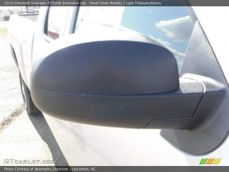 Sheer Silver Metallic / Light Titanium/Ebony 2010 Chevrolet Silverado 2500HD Extended Cab