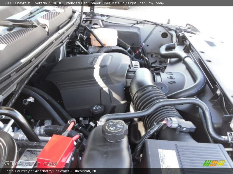 Sheer Silver Metallic / Light Titanium/Ebony 2010 Chevrolet Silverado 2500HD Extended Cab