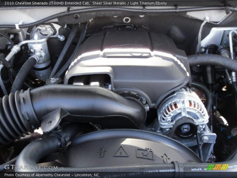 Sheer Silver Metallic / Light Titanium/Ebony 2010 Chevrolet Silverado 2500HD Extended Cab