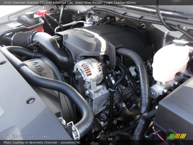 Sheer Silver Metallic / Light Titanium/Ebony 2010 Chevrolet Silverado 2500HD Extended Cab