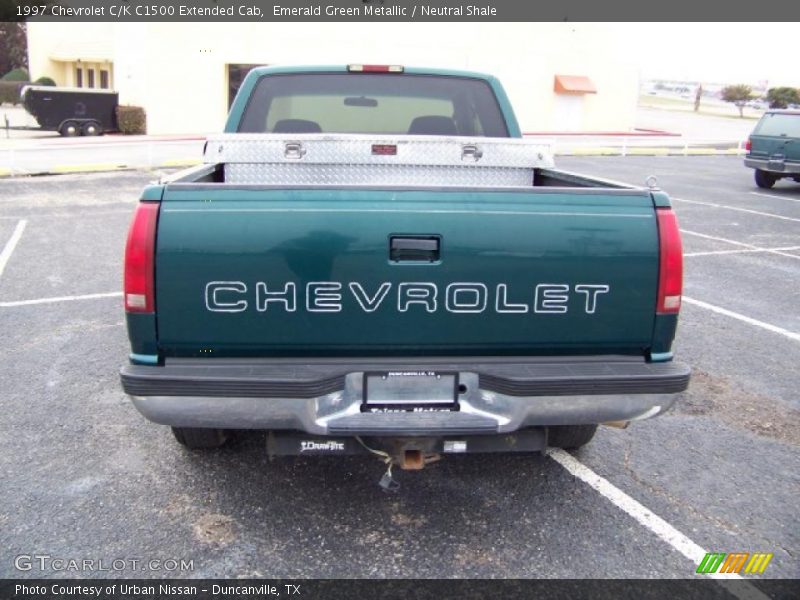 Emerald Green Metallic / Neutral Shale 1997 Chevrolet C/K C1500 Extended Cab