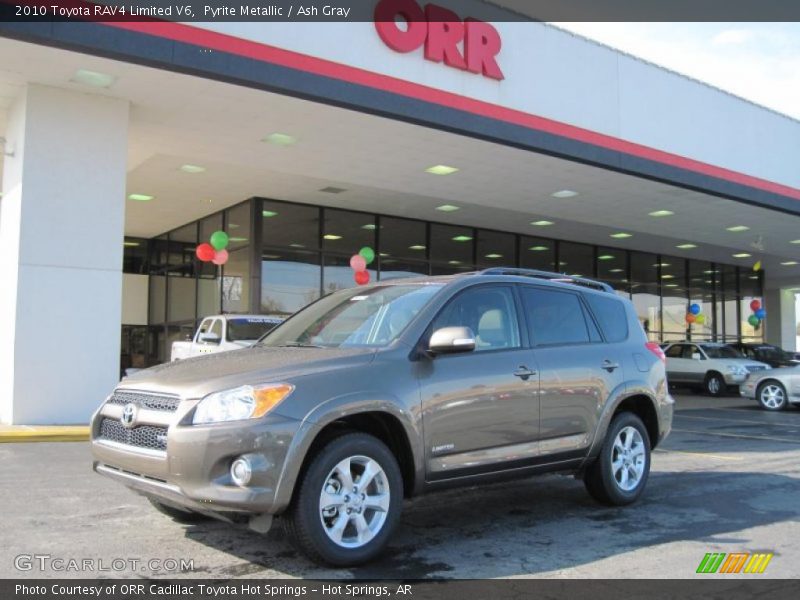 Pyrite Metallic / Ash Gray 2010 Toyota RAV4 Limited V6