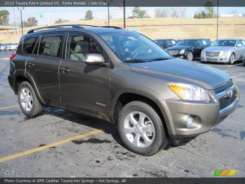 Pyrite Metallic / Ash Gray 2010 Toyota RAV4 Limited V6