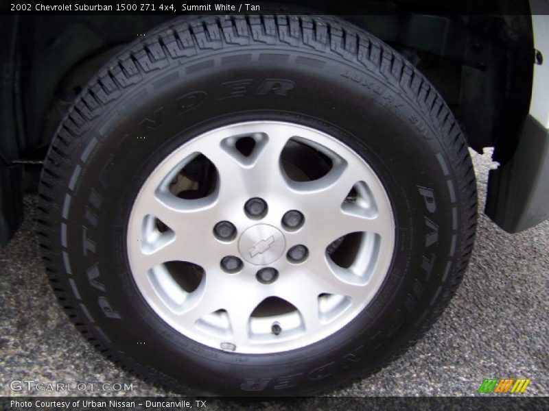 Summit White / Tan 2002 Chevrolet Suburban 1500 Z71 4x4