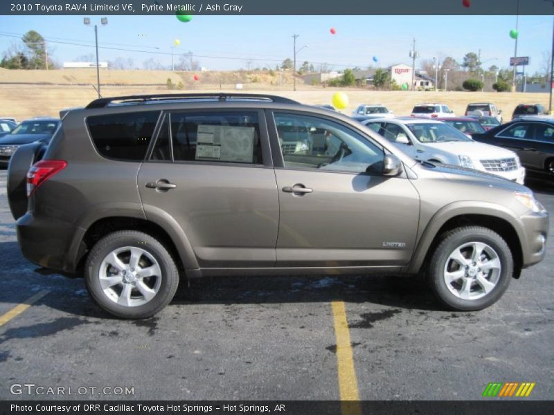 Pyrite Metallic / Ash Gray 2010 Toyota RAV4 Limited V6