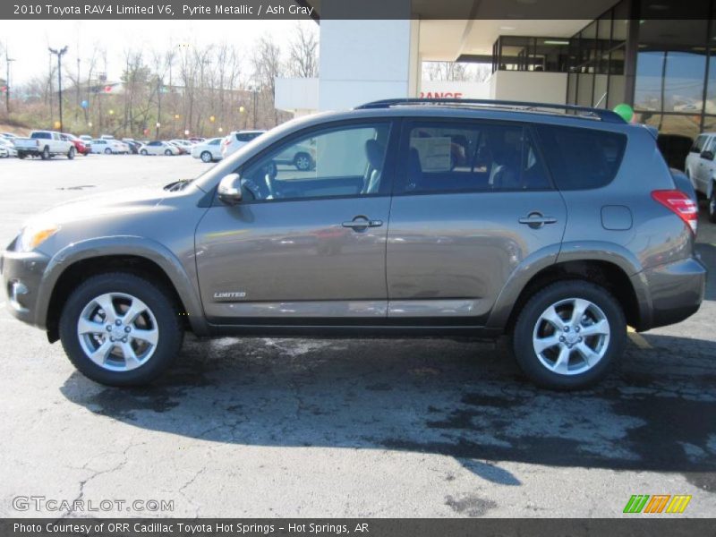 Pyrite Metallic / Ash Gray 2010 Toyota RAV4 Limited V6