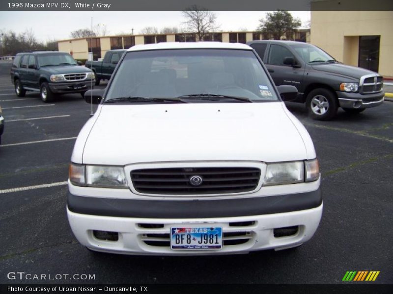 White / Gray 1996 Mazda MPV DX