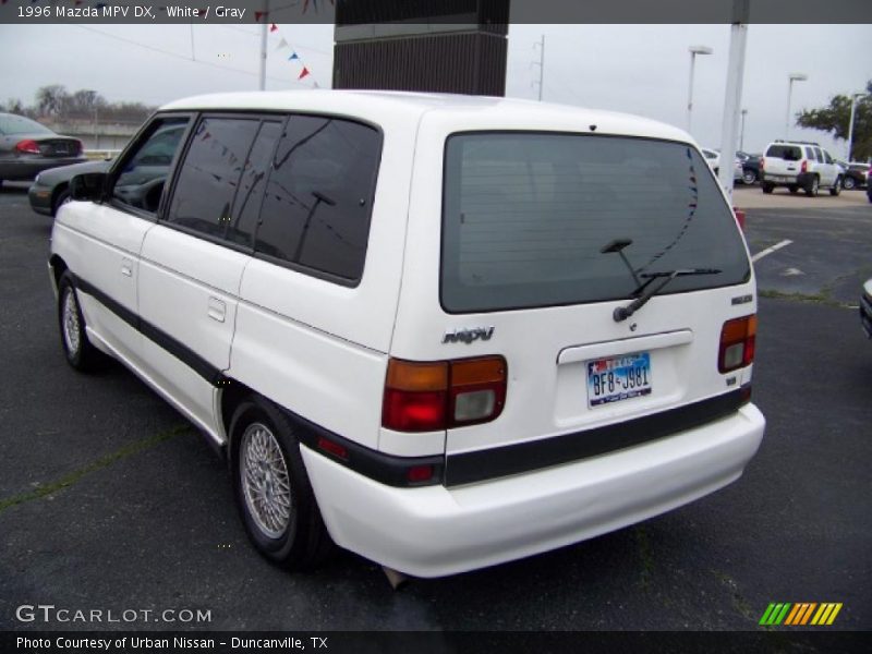 White / Gray 1996 Mazda MPV DX