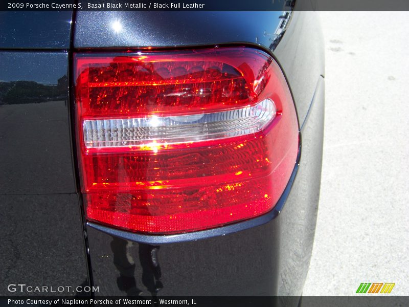 Basalt Black Metallic / Black Full Leather 2009 Porsche Cayenne S