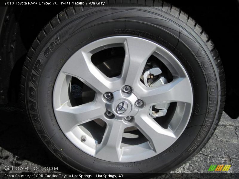 Pyrite Metallic / Ash Gray 2010 Toyota RAV4 Limited V6