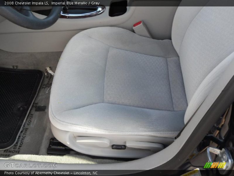 Imperial Blue Metallic / Gray 2008 Chevrolet Impala LS