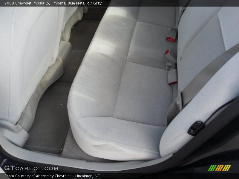 Imperial Blue Metallic / Gray 2008 Chevrolet Impala LS